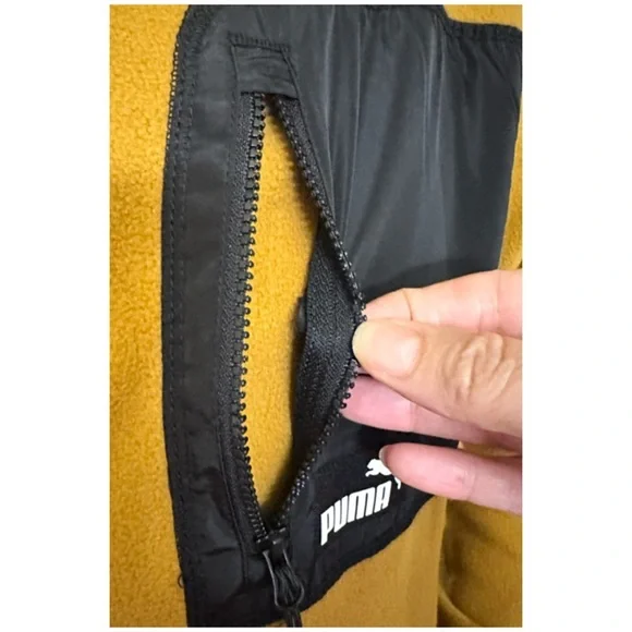 PUMA POLAR HOODED FLEECE FULL ZIP JACKET